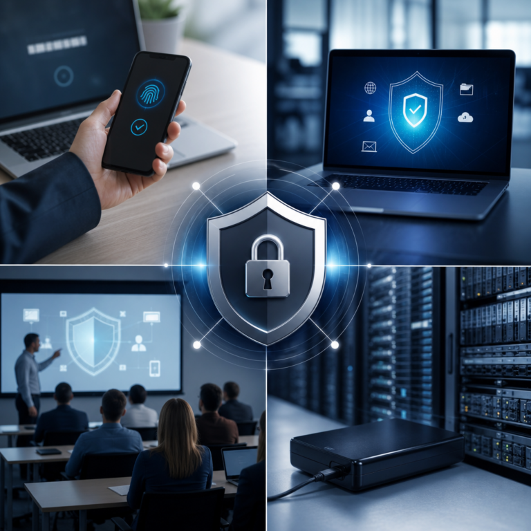 How to Strengthen Business Security with MFA, Endpoint Protection, Training, and Backups