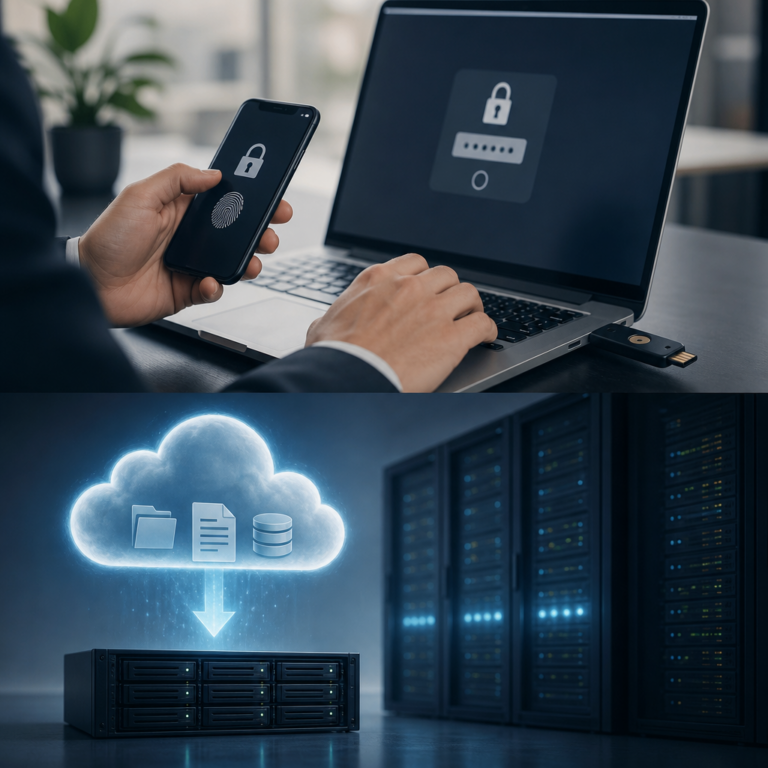 Why Businesses Need Multifactor Authentication and Cloud Backups for Data Security